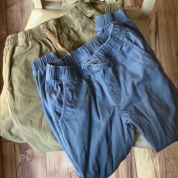 Other - NWOT Bundle of Kid’s khaki jogger pants - size 8